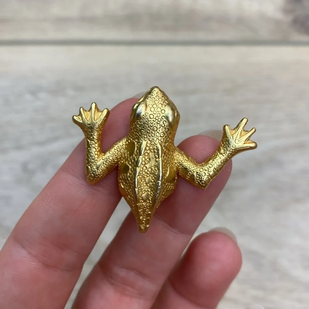 Jonette Jewelry Frog Brooch‎